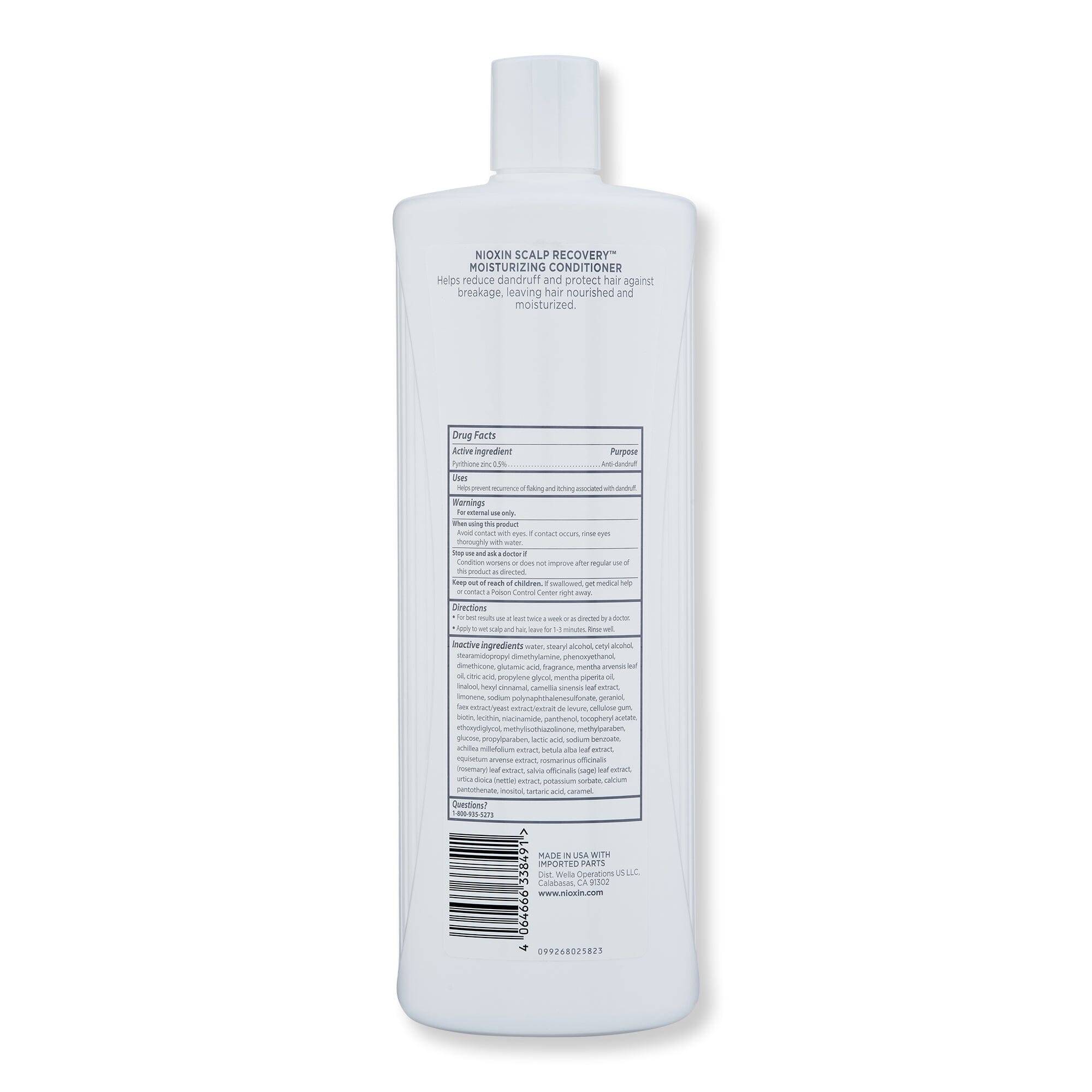 Nioxin Nioxin Scalp Recovery Moisturizing Conditioner Conditioners 