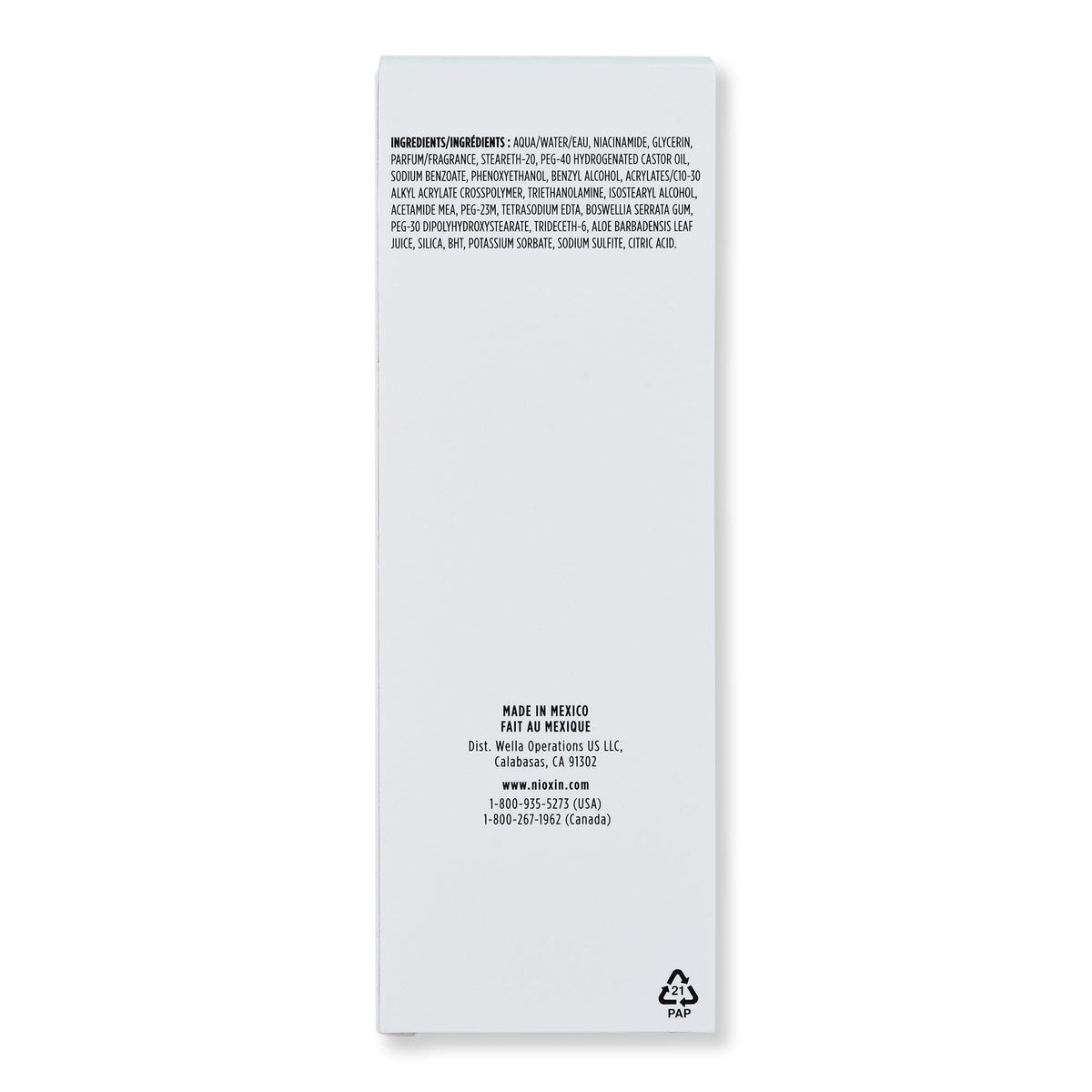 Nioxin Nioxin Scalp Relief Soothing Serum Hair & Scalp Repair 