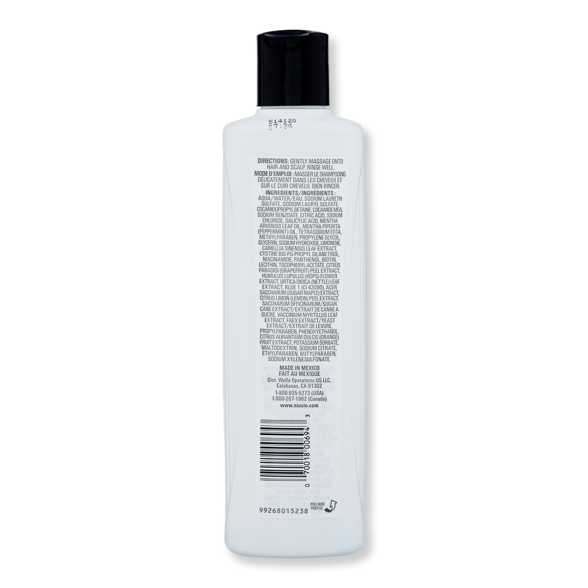 Nioxin Nioxin System 1 Cleanser 10.1 oz 300 ml Shampoos 