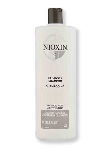 Nioxin Nioxin System 1 Cleanser 33.8 oz 1000 ml Shampoos 