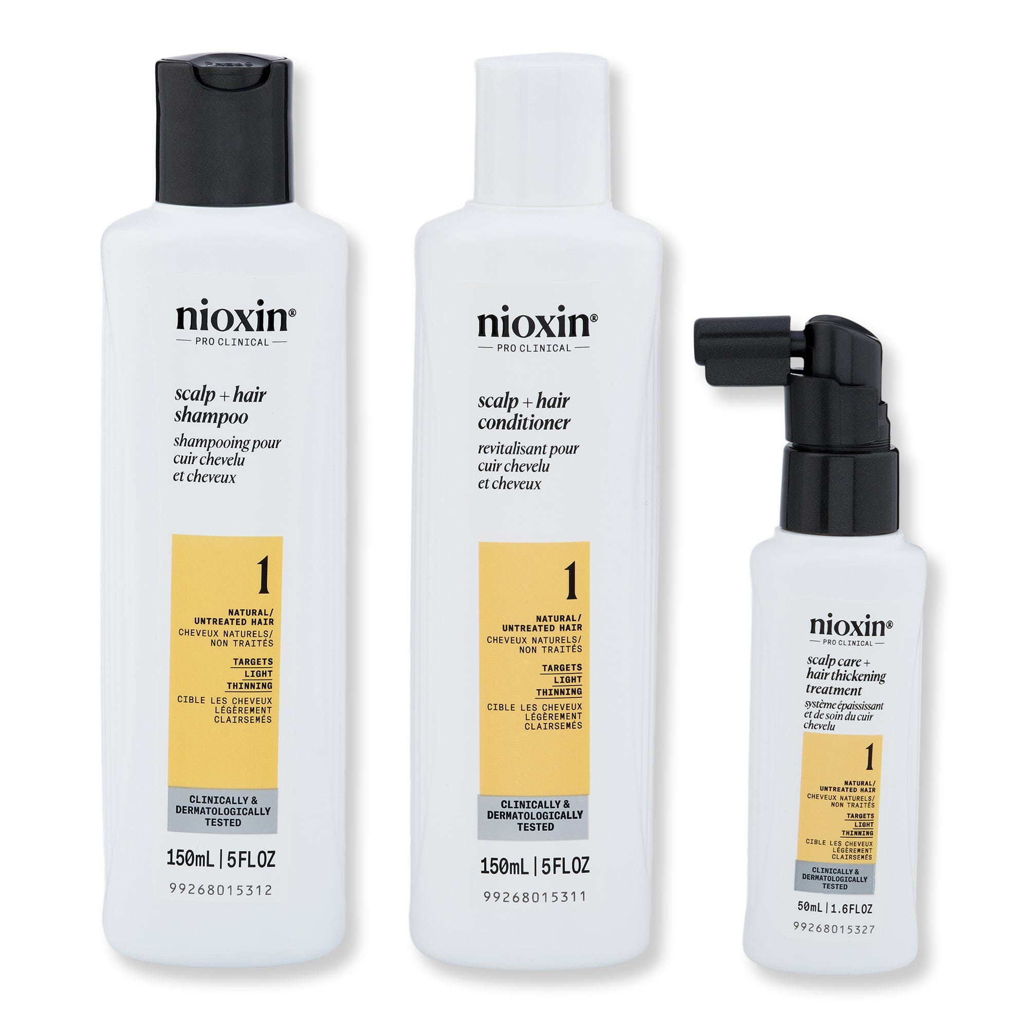 Nioxin Nioxin System 1 Kit Hair Care Value Sets Trial Size 