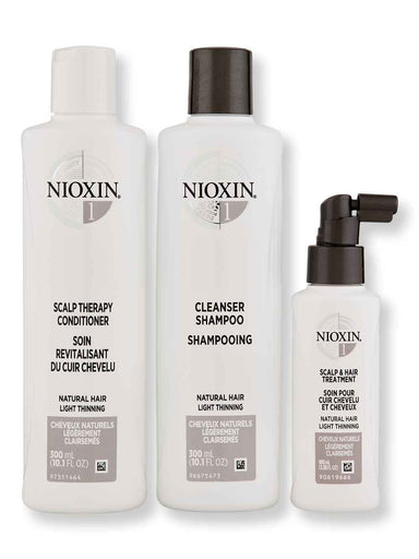 Nioxin Nioxin System 1: Natural Hair Light Thinning Hair Care Value Sets 