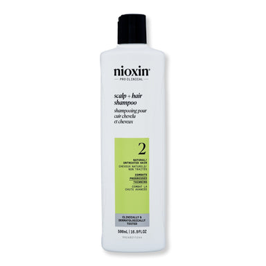 Nioxin Nioxin System 2 Cleanser 16.9 oz 500 ml Shampoos 