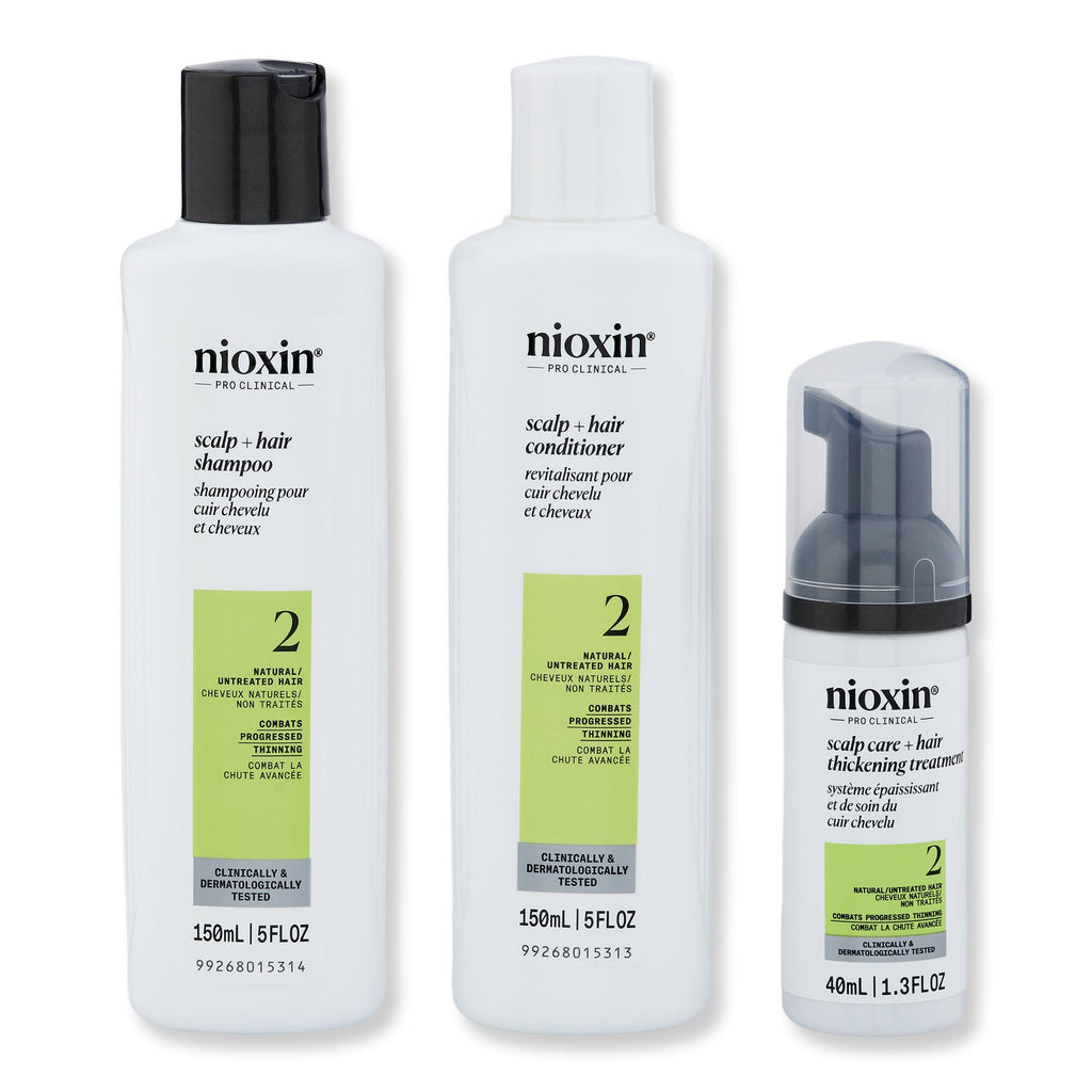 Nioxin Nioxin System 2 Kit Hair Care Value Sets Trial Size 