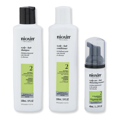 Nioxin Nioxin System 2 Kit Hair Care Value Sets Trial Size 