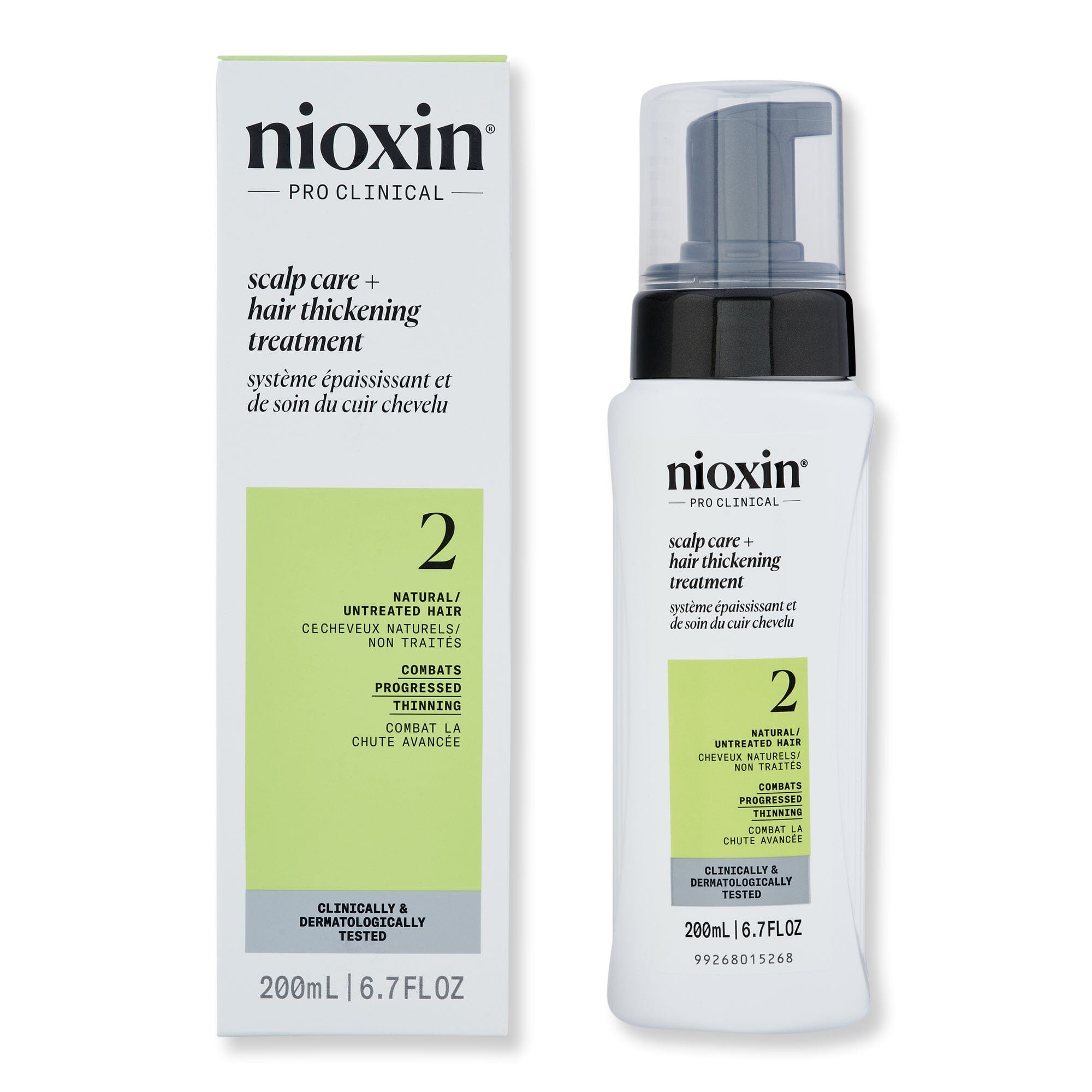 Nioxin Nioxin System 2 Leave In Treatment 6.8 oz 200 ml Hair & Scalp Repair 