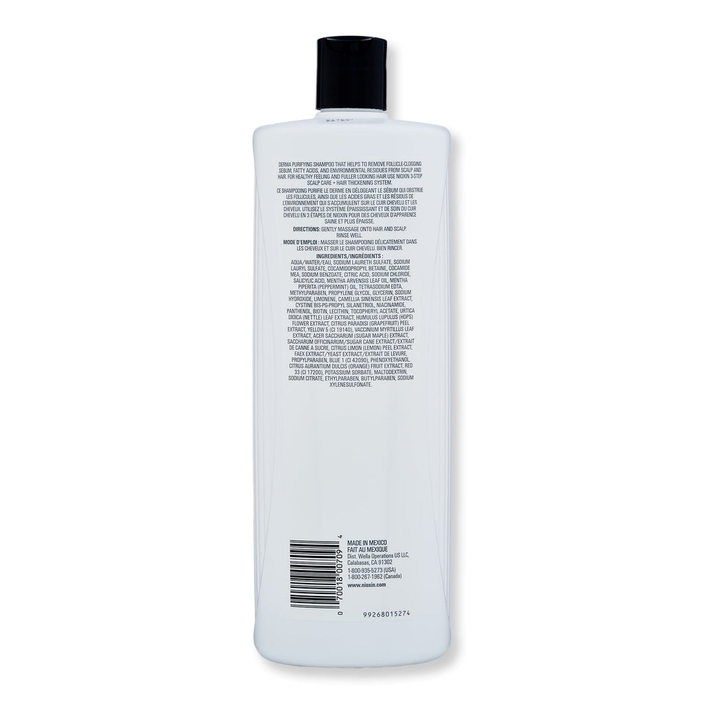 Nioxin Nioxin System 2 Shampoo Shampoos 