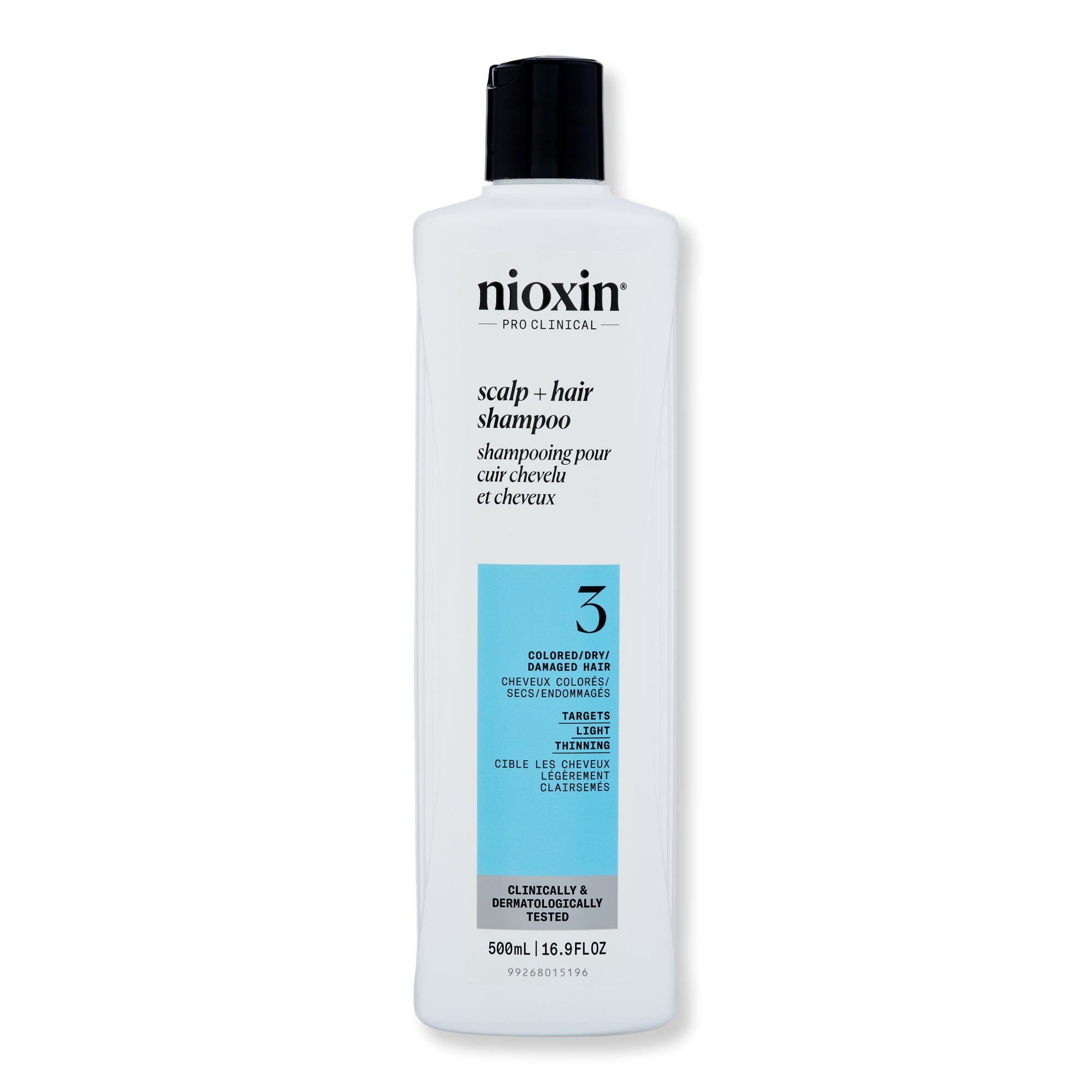 Nioxin Nioxin System 3 Cleanser 16.9 oz 500 ml Shampoos 