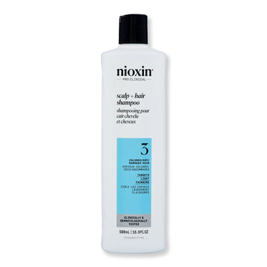 Nioxin Nioxin System 3 Cleanser 16.9 oz 500 ml Shampoos 