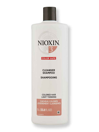 Nioxin Nioxin System 3 Cleanser 33.8 oz 1000 ml Shampoos 