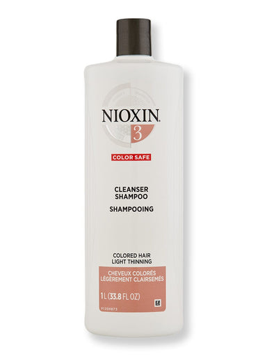 Nioxin Nioxin System 3 Cleanser 33.8 oz 1000 ml Shampoos 