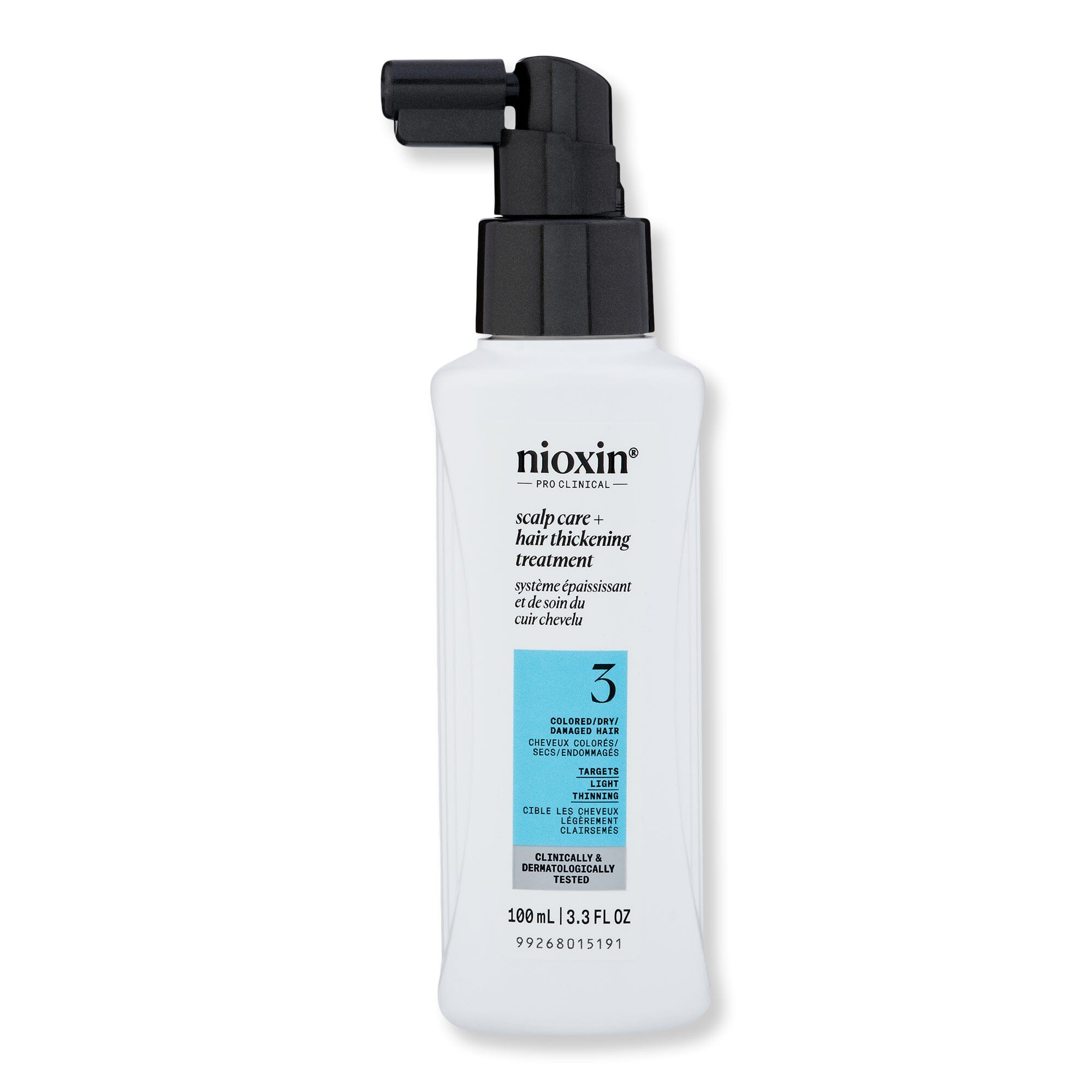 Nioxin Nioxin System 3 Leave In Treatment Hair & Scalp Repair 3.3 oz / 100 ml 