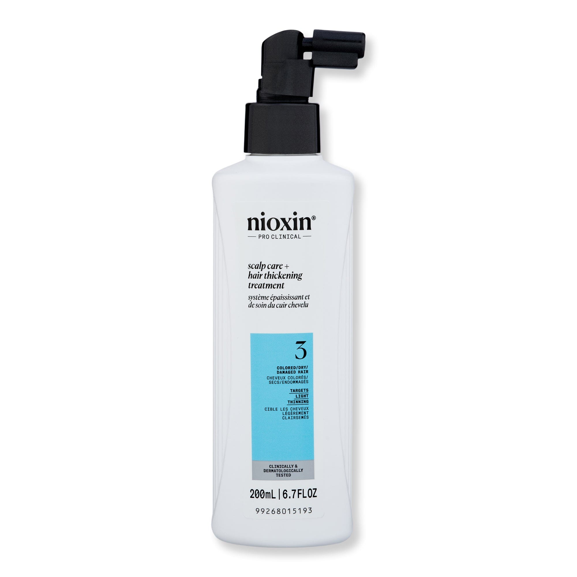 Nioxin Nioxin System 3 Leave In Treatment Hair & Scalp Repair 6.7 oz / 200 ml 