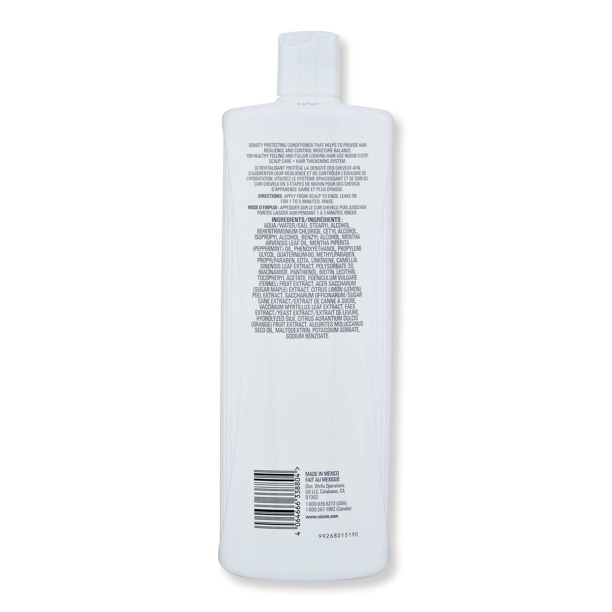 Nioxin Nioxin System 3 Scalp Therapy Conditioner 33.8 oz 1000 ml Conditioners 