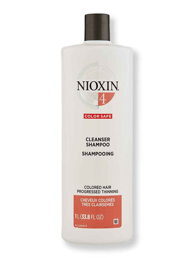 Nioxin Nioxin System 4 Cleanser 33.8 oz 1000 ml Shampoos 