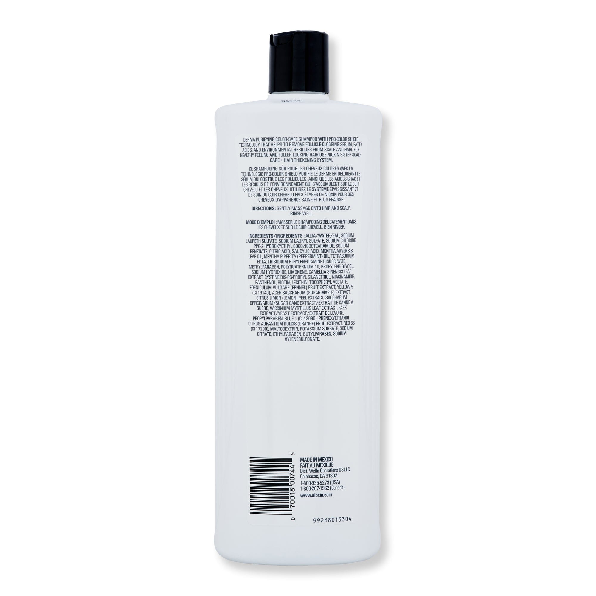 Nioxin Nioxin System 4 Cleanser 33.8 oz 1000 ml Shampoos 