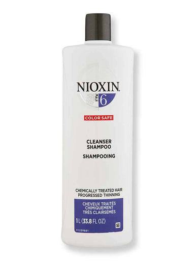 Nioxin Nioxin System 6 Cleanser 33.8 oz 1000 ml Shampoos 