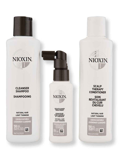 Nioxin Nioxin Trial Kit System 1 for Natural Hair with Light Thinning Hair & Scalp Repair 