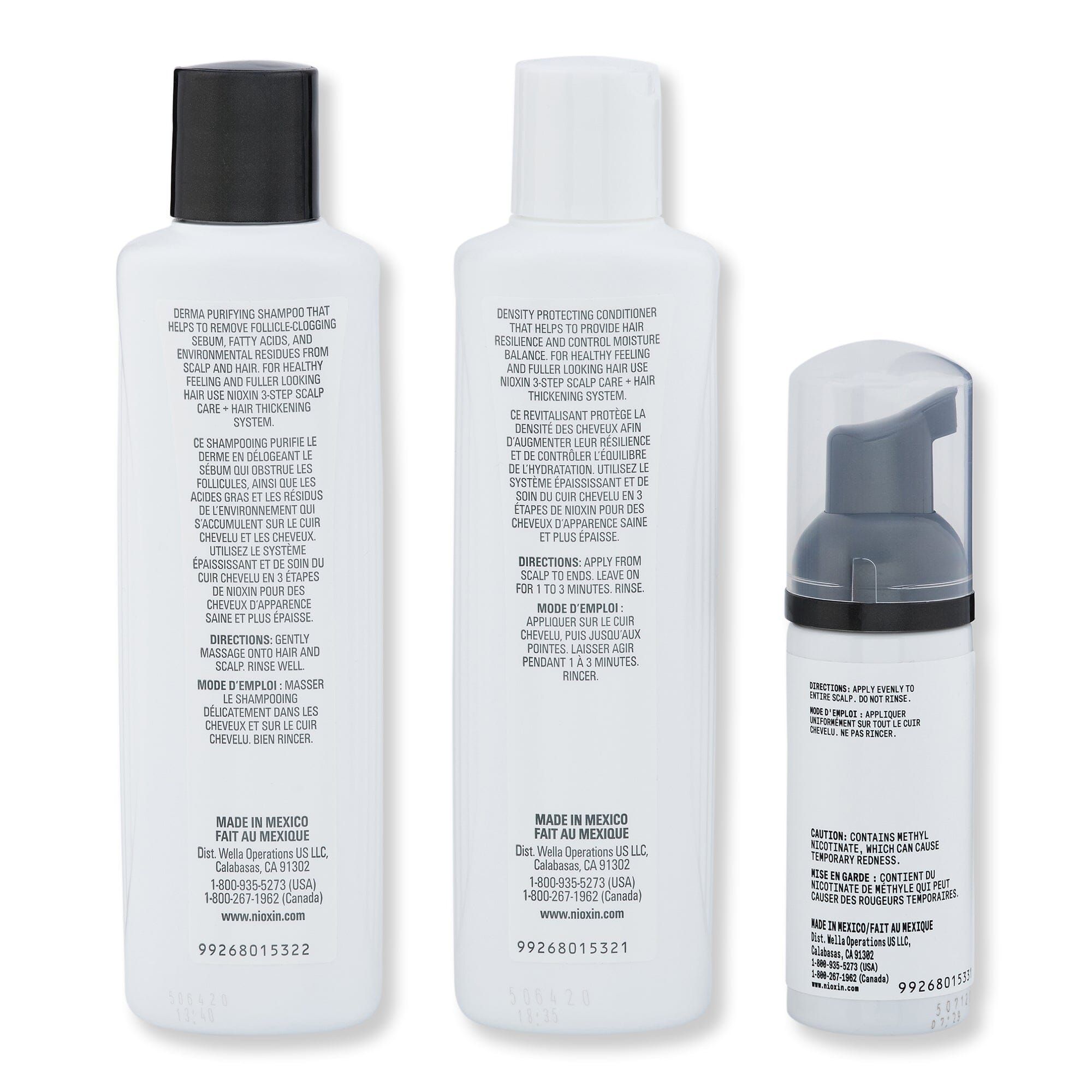 Nioxin Nioxin Trial Kit System 2 for Natural Hair with Progressed Thinning Hair & Scalp Repair 