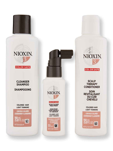 Nioxin Nioxin Trial Kit System 3 for Colored Treated Hair with Light Thinning Hair & Scalp Repair 
