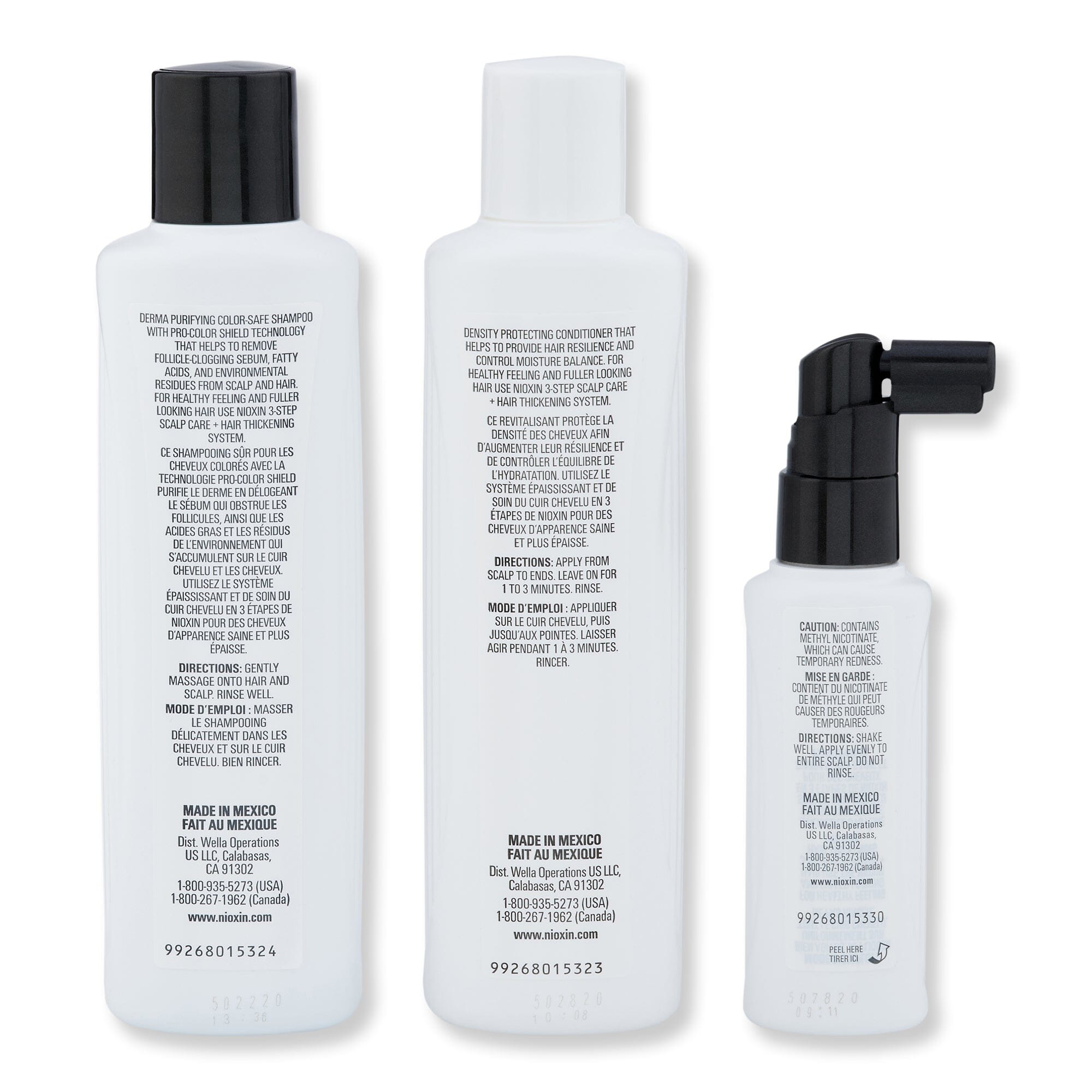Nioxin Nioxin Trial Kit System 3 for Colored Treated Hair with Light Thinning Hair & Scalp Repair 