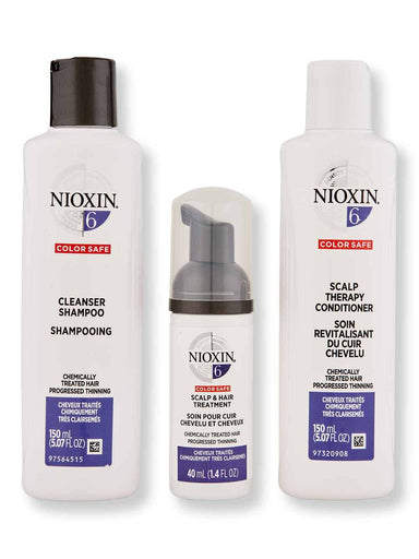 Nioxin Nioxin Trial Kit System 6 for Chemically Treated Hair with Progressed Thinning Hair & Scalp Repair 