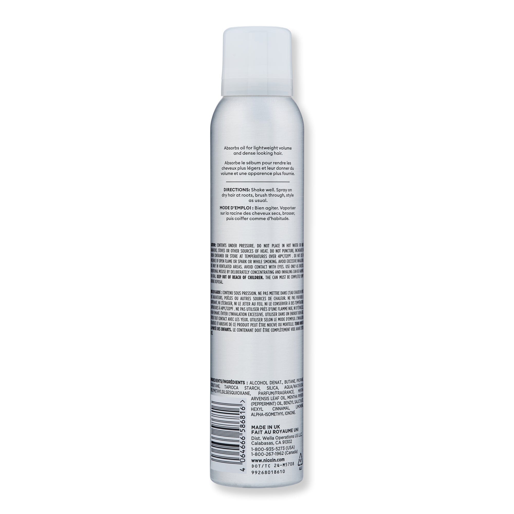 Nioxin Nioxin Volumizing Dry Shampoo Dry Shampoos 