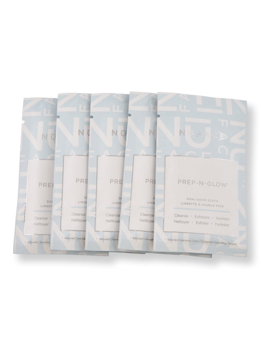 Nuface Nuface Prep-N-Glow Cloths Face Cleansers 5 Ct 