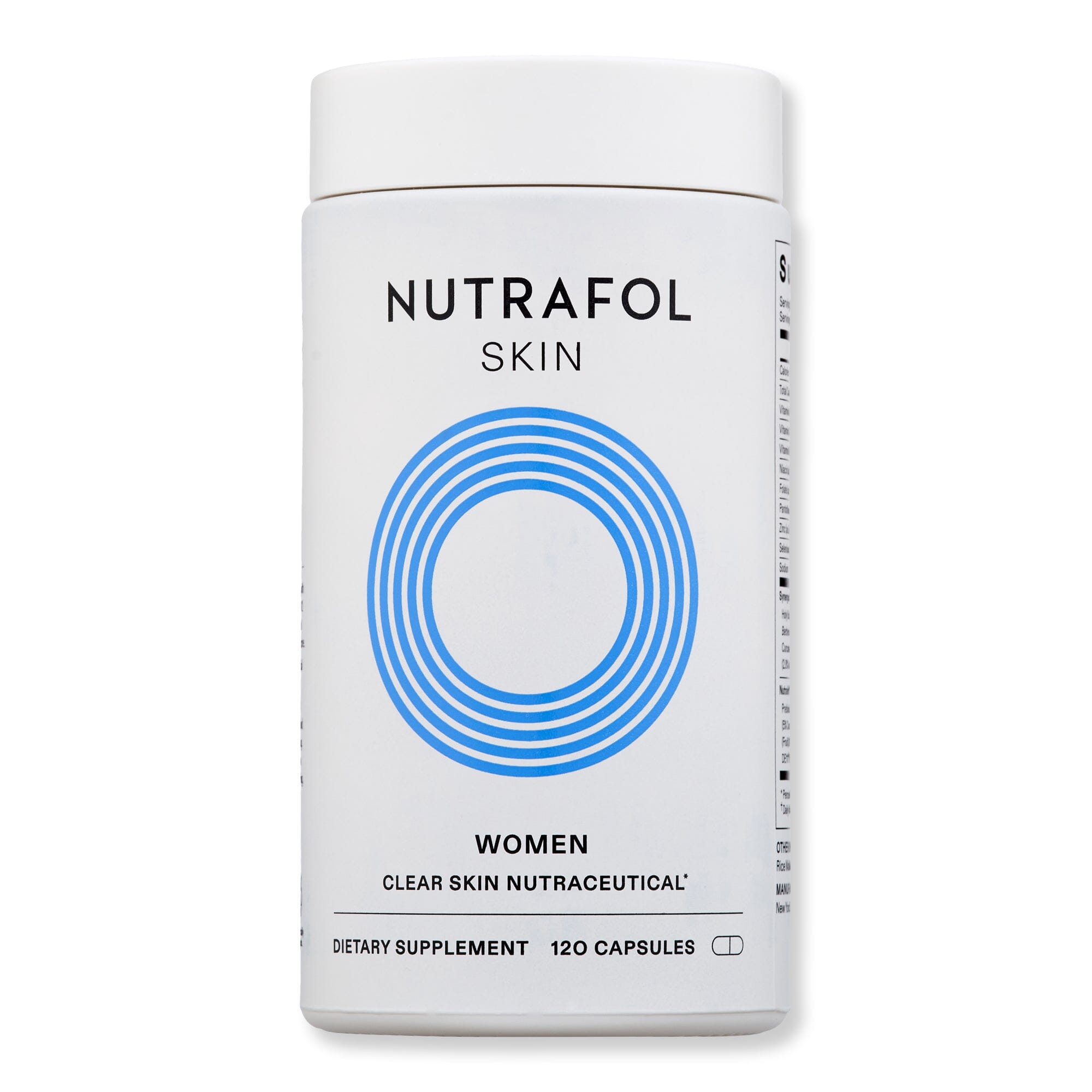 Nutrafol Nutrafol Clear Skin Nutraceutical Wellness Supplements 1-month supply 