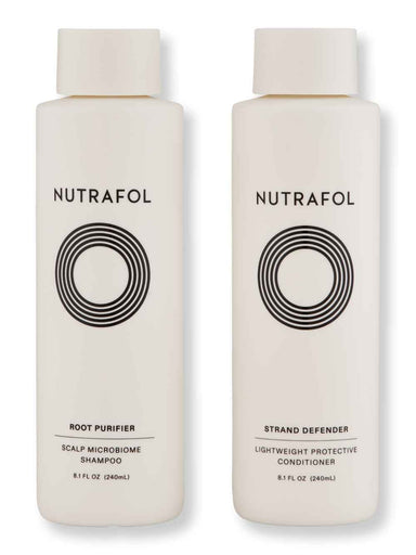 Nutrafol Nutrafol Root Purifier Shampoo & Strand Defender Conditioner 8.1 oz Hair Care Value Sets 