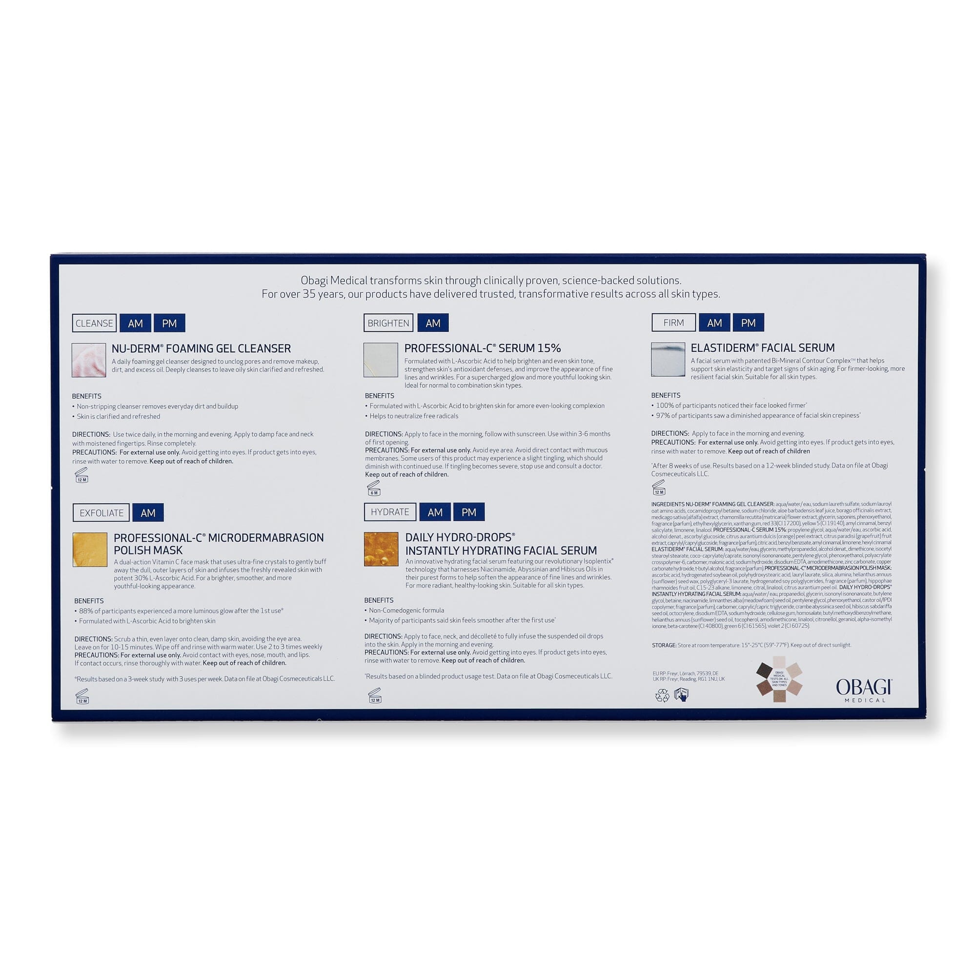 Obagi Obagi Bestsellers Trial Kit Skin Care Kits 