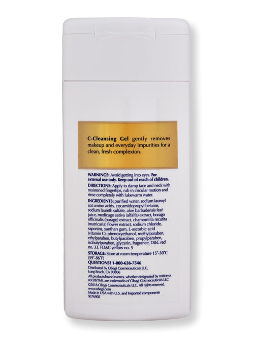Obagi Obagi C-Cleansing Gel Face Cleansers 