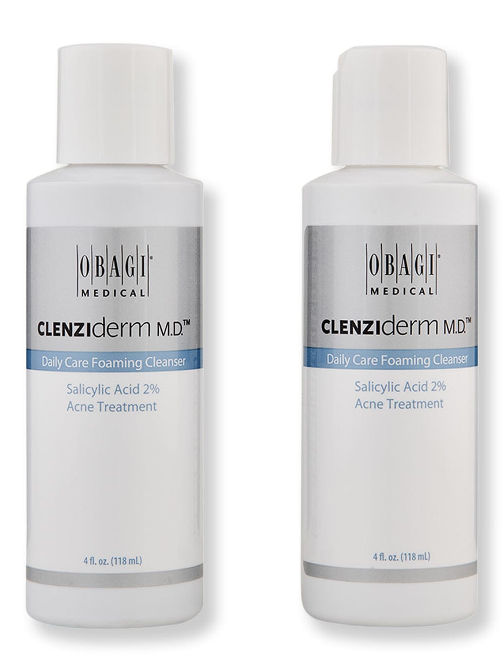 Obagi Obagi Clenziderm M.D. Daily Care Foaming Cleanser 2 Ct Face Cleansers 4 fl oz 