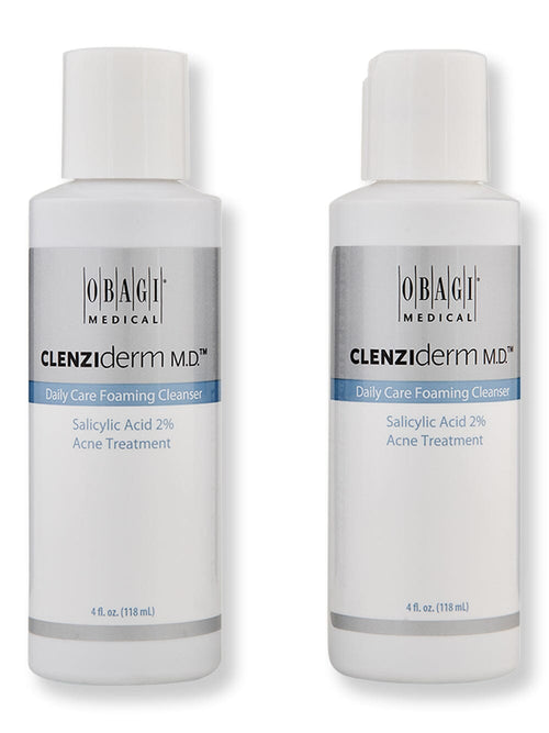 Obagi Obagi Clenziderm M.D. Daily Care Foaming Cleanser 2 Ct Face Cleansers 4 fl oz 