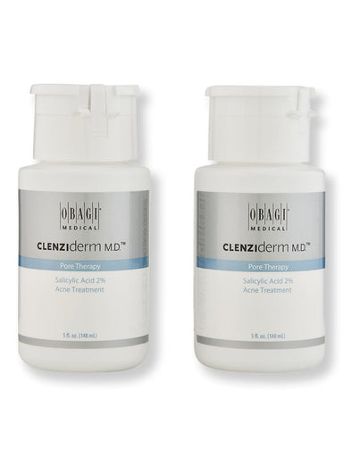 Obagi Obagi Clenziderm M.D. Pore Therapy 2 Ct Skin Care Treatments 5 fl oz / 118 ml 