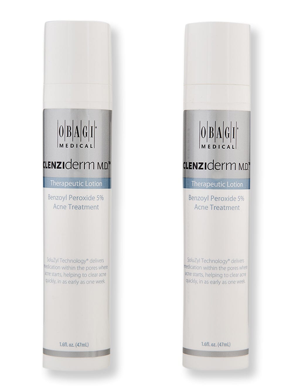 Obagi Obagi Clenziderm M.D. Therapeutic Lotion 5% BPO 2 Ct Acne, Blemish, & Blackhead Treatments 1.6 fl oz 