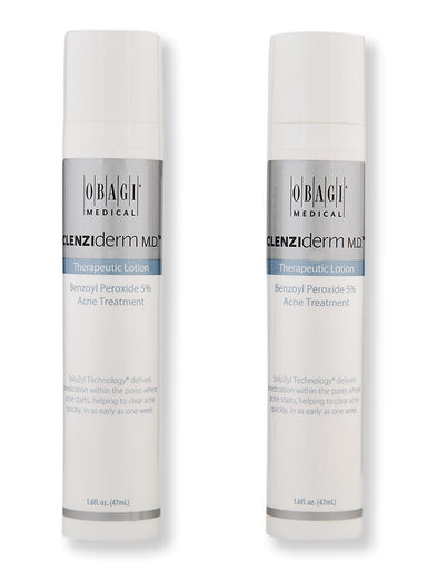 Obagi Obagi Clenziderm M.D. Therapeutic Lotion 5% BPO 2 Ct Acne, Blemish, & Blackhead Treatments 1.6 fl oz 