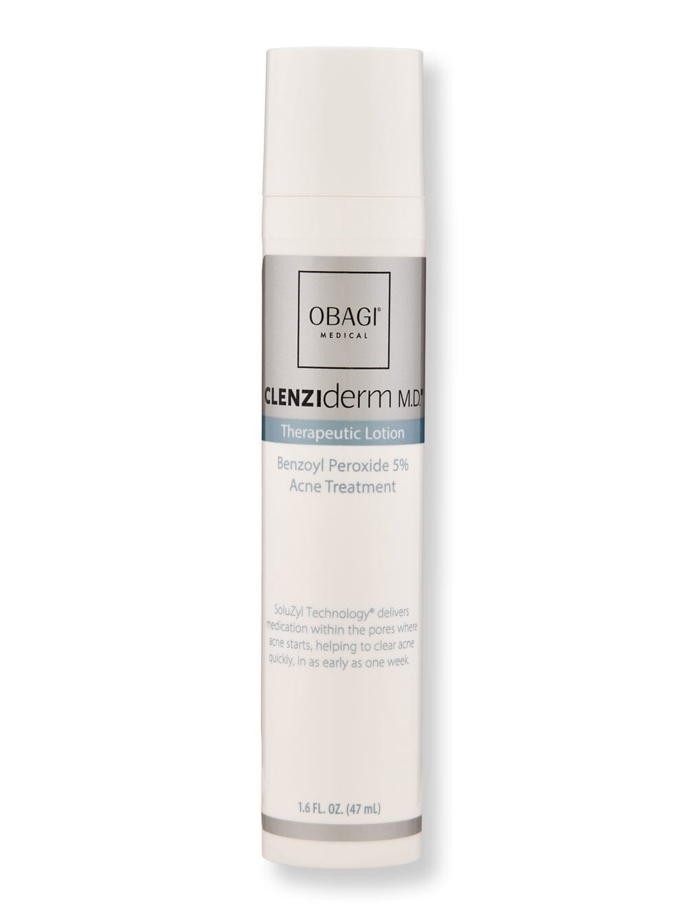 Obagi Obagi Clenziderm MD Therapeutic Lotion 5% BPO Acne, Blemish, & Blackhead Treatments 1.6 fl oz / 47 ml 