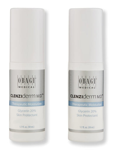 Obagi Obagi Clenziderm M.D. Therapeutic Moisturizer 2 Ct 1.7 fl oz 50 ml Face Moisturizers 