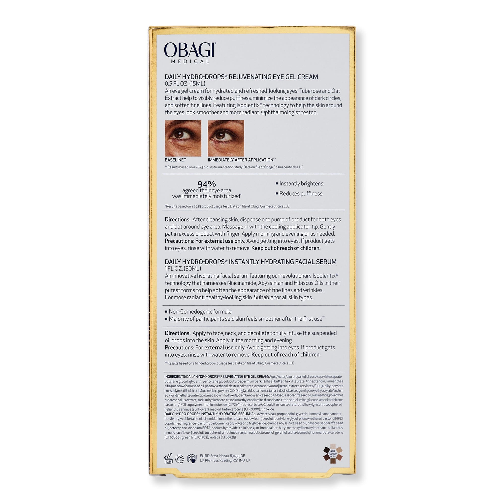 Obagi Obagi Daily Hydro-Drop Kit Skin Care Kits 