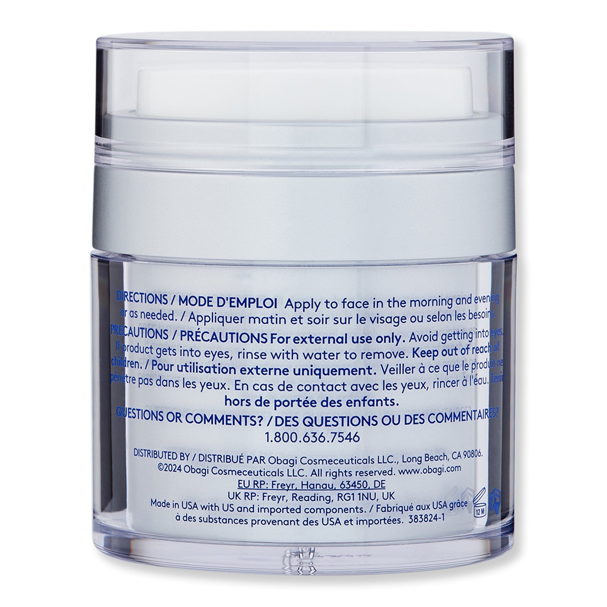 Obagi Obagi ELASTIderm Lift Up & Sculpt Facial Moisturizer 1.7 fl oz Face Moisturizers 