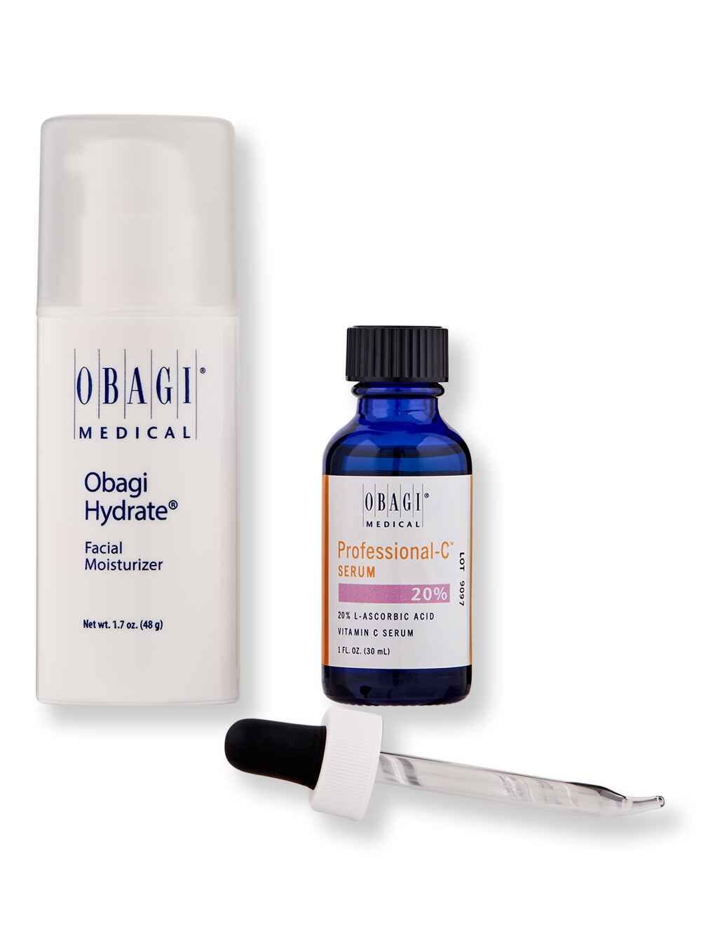 Obagi Obagi Hydrate Facial Moisturizer 1.7oz & Professional-C Serum 20% 1oz Face Moisturizers 