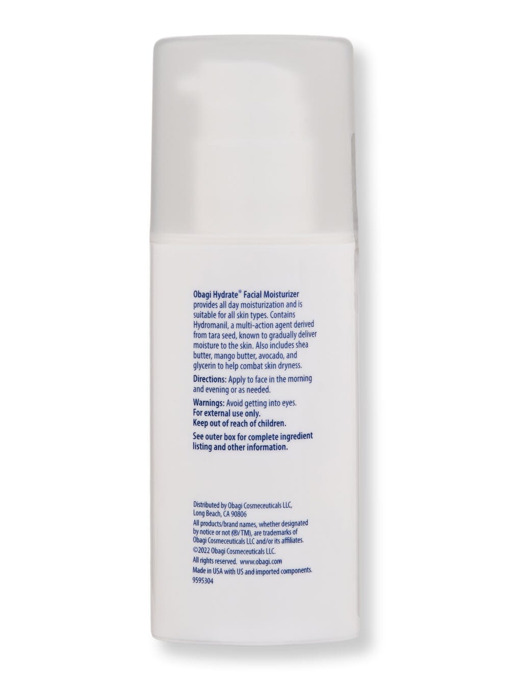 Obagi Obagi Hydrate Facial Moisturizer Face Moisturizers 