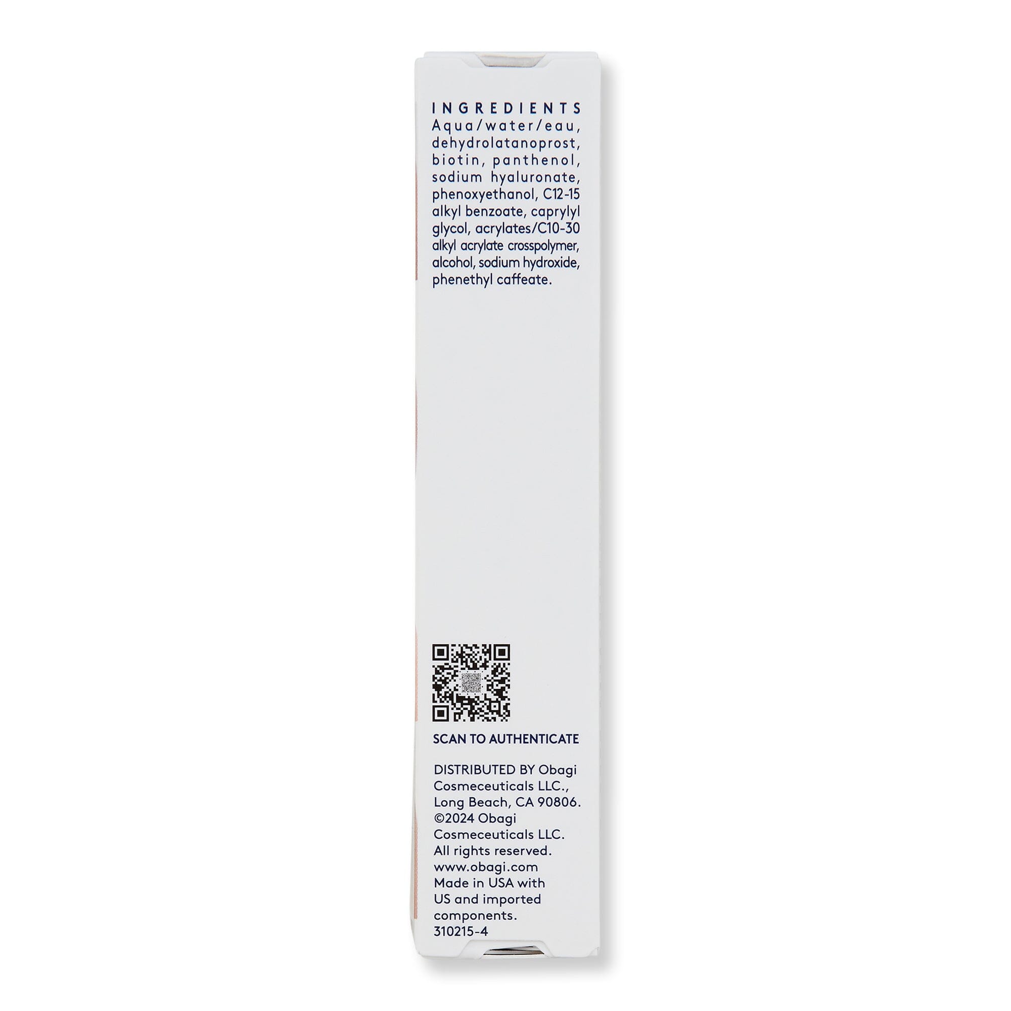 Obagi Obagi Nu-Cil Eyelash Enhancing Serum 0.10 oz 3 ml Eyebrow & Eyelash Serums 