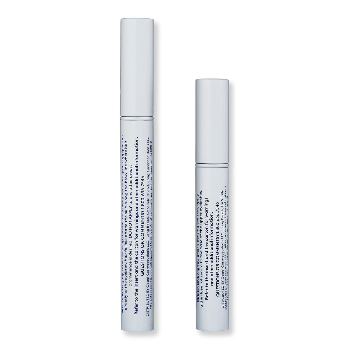 Obagi Obagi Nu-Cil Lash and Brow Serum Set Eyebrow & Eyelash Serums 