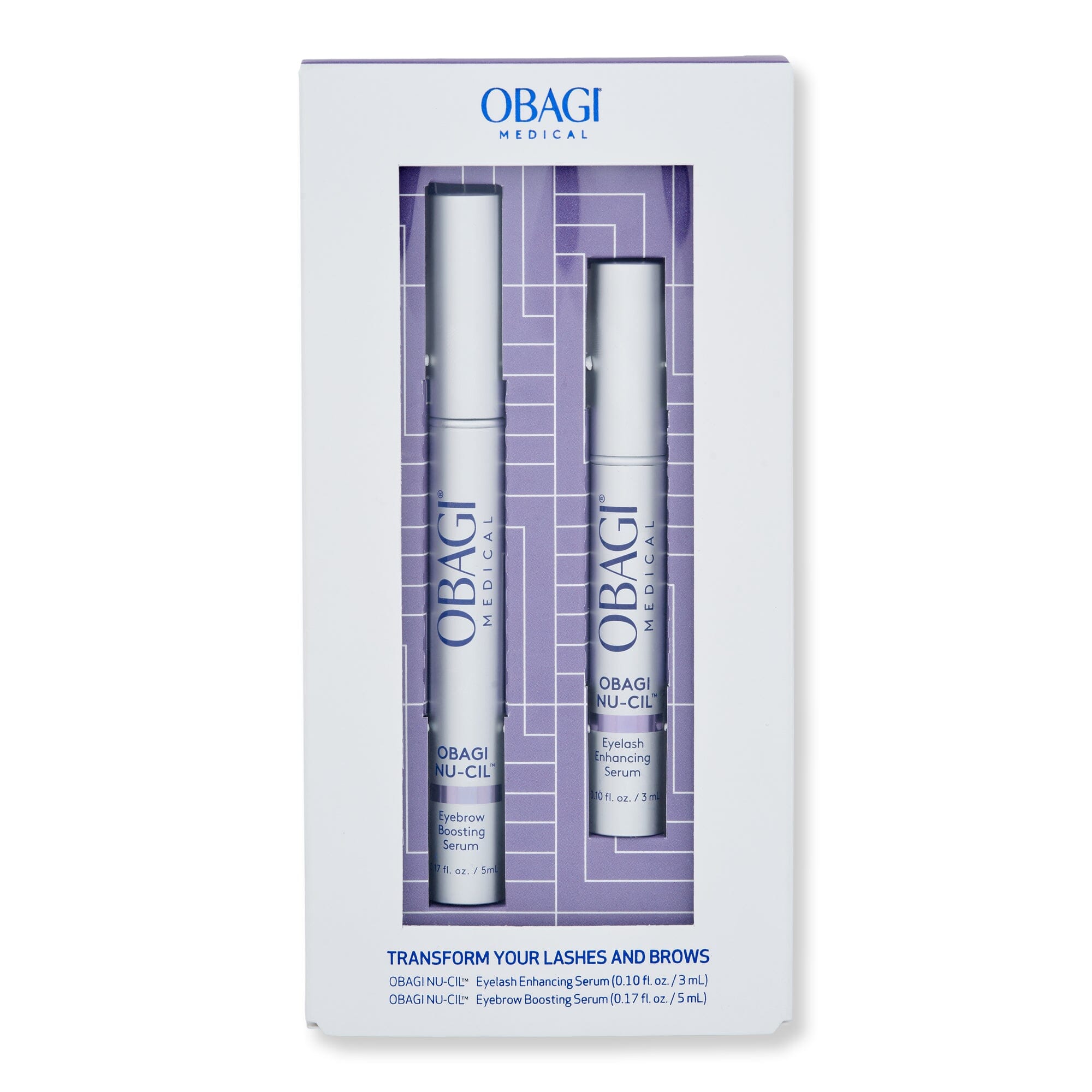 Obagi Obagi Nu-Cil Lash and Brow Serum Set Eyebrow & Eyelash Serums 