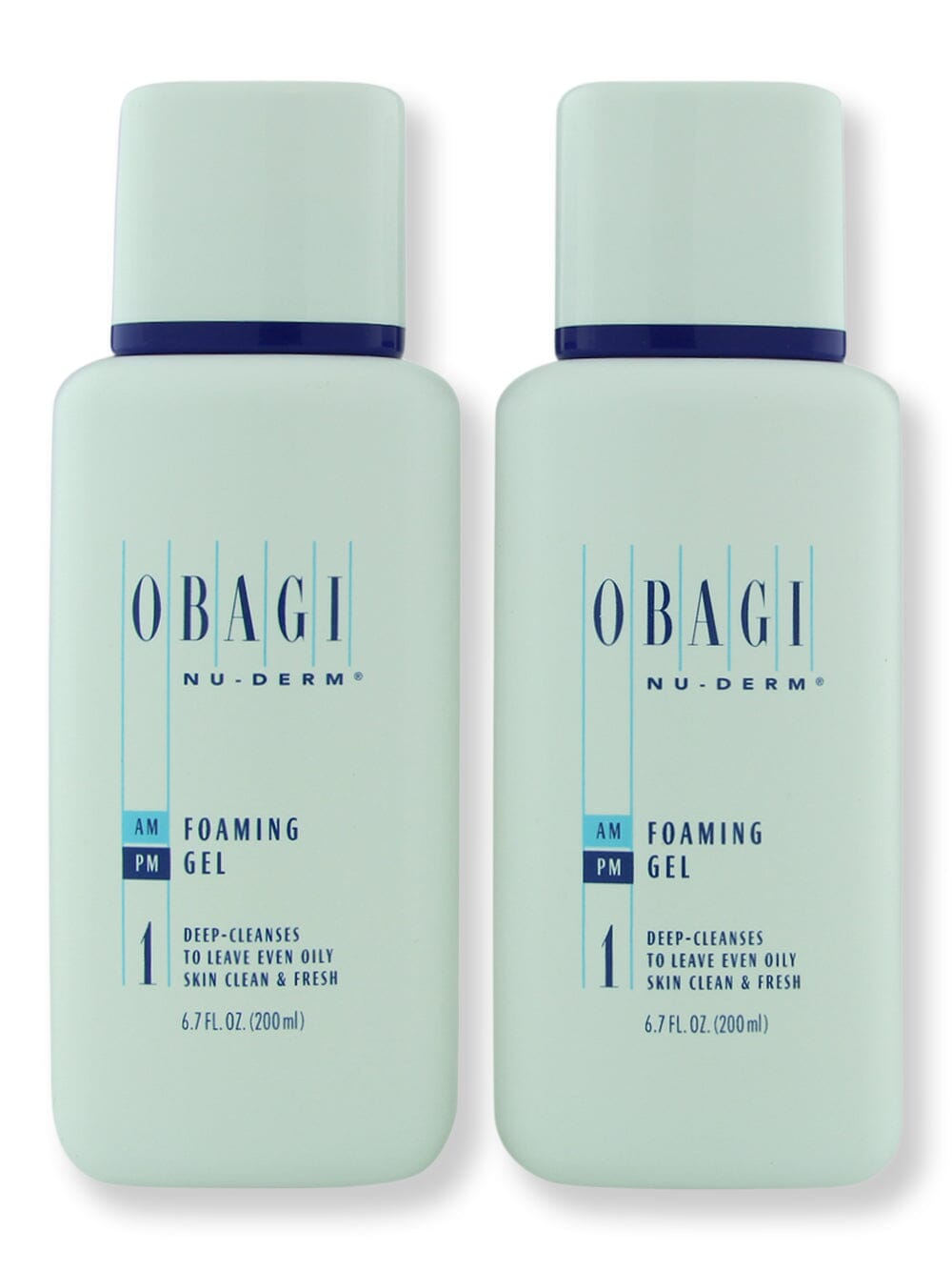 Obagi Obagi Nu-Derm Foaming Gel 2 Ct 6.7 oz Face Cleansers 