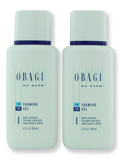 Obagi Obagi Nu-Derm Foaming Gel 2 Ct Face Cleansers 6.7 oz 