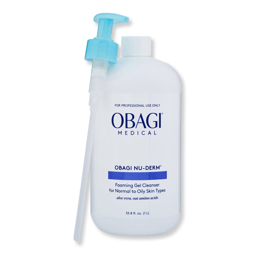 Obagi Obagi Nu-Derm Foaming Gel Face Cleansers 33.8 fl oz / 1 L 