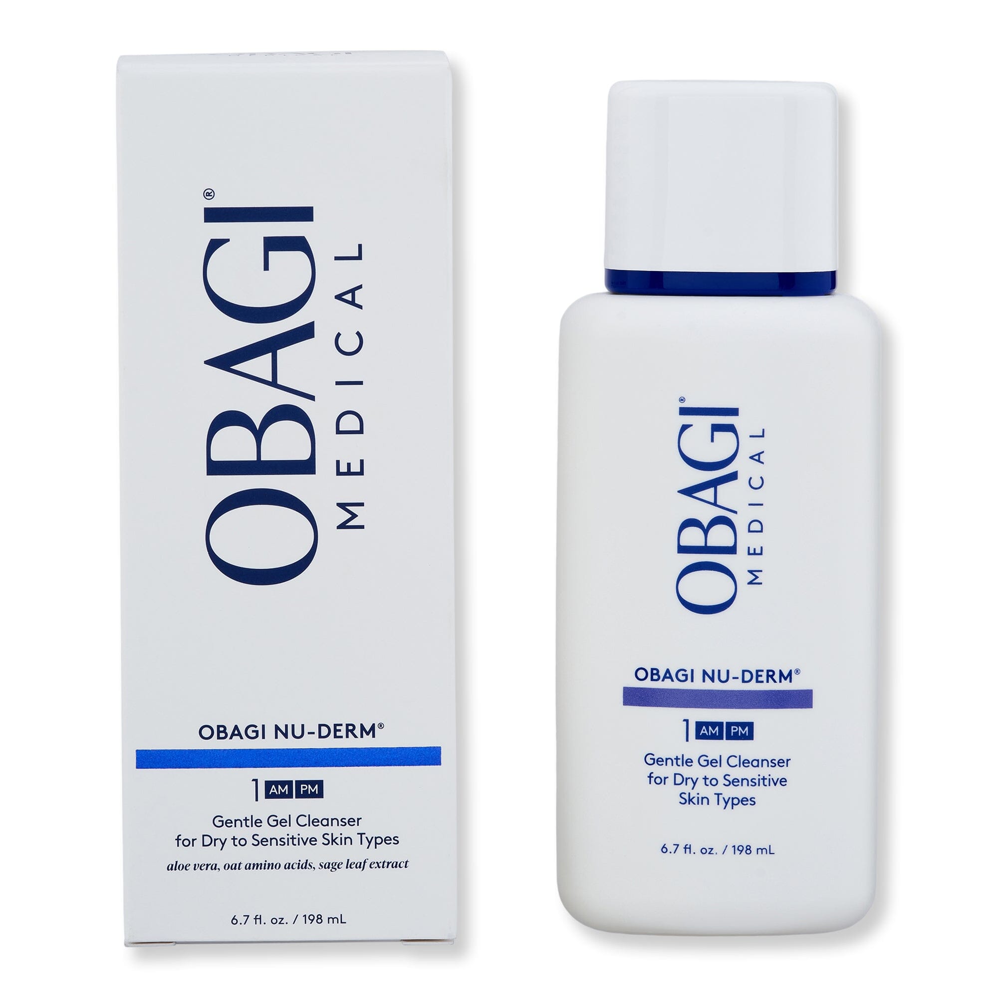 Obagi Obagi Nu-Derm Gentle Cleanser 6.7 fl oz 198 ml Face Cleansers 